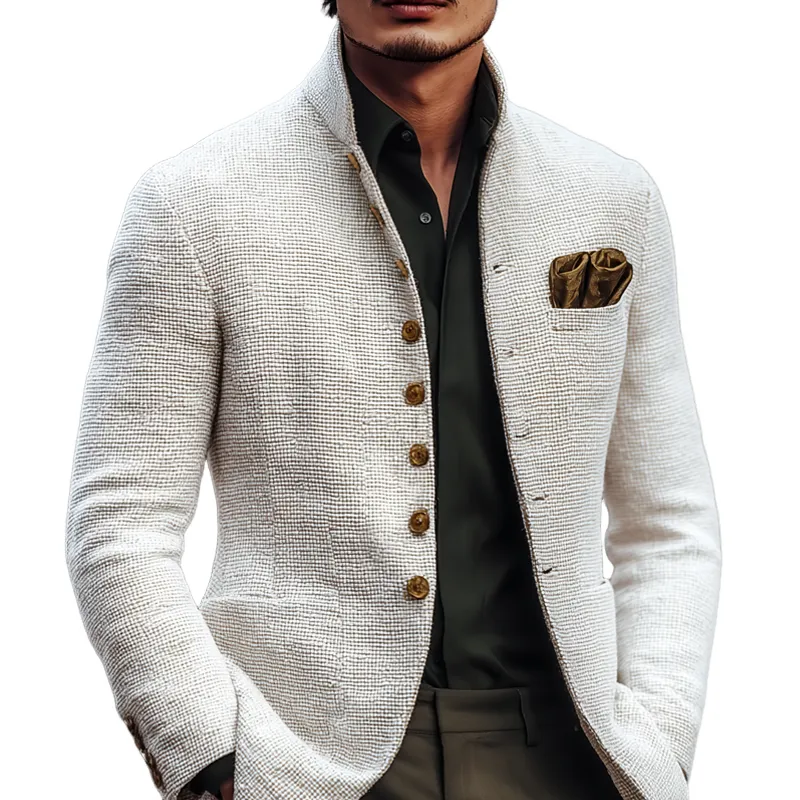 Textured Work Tweed Jacket