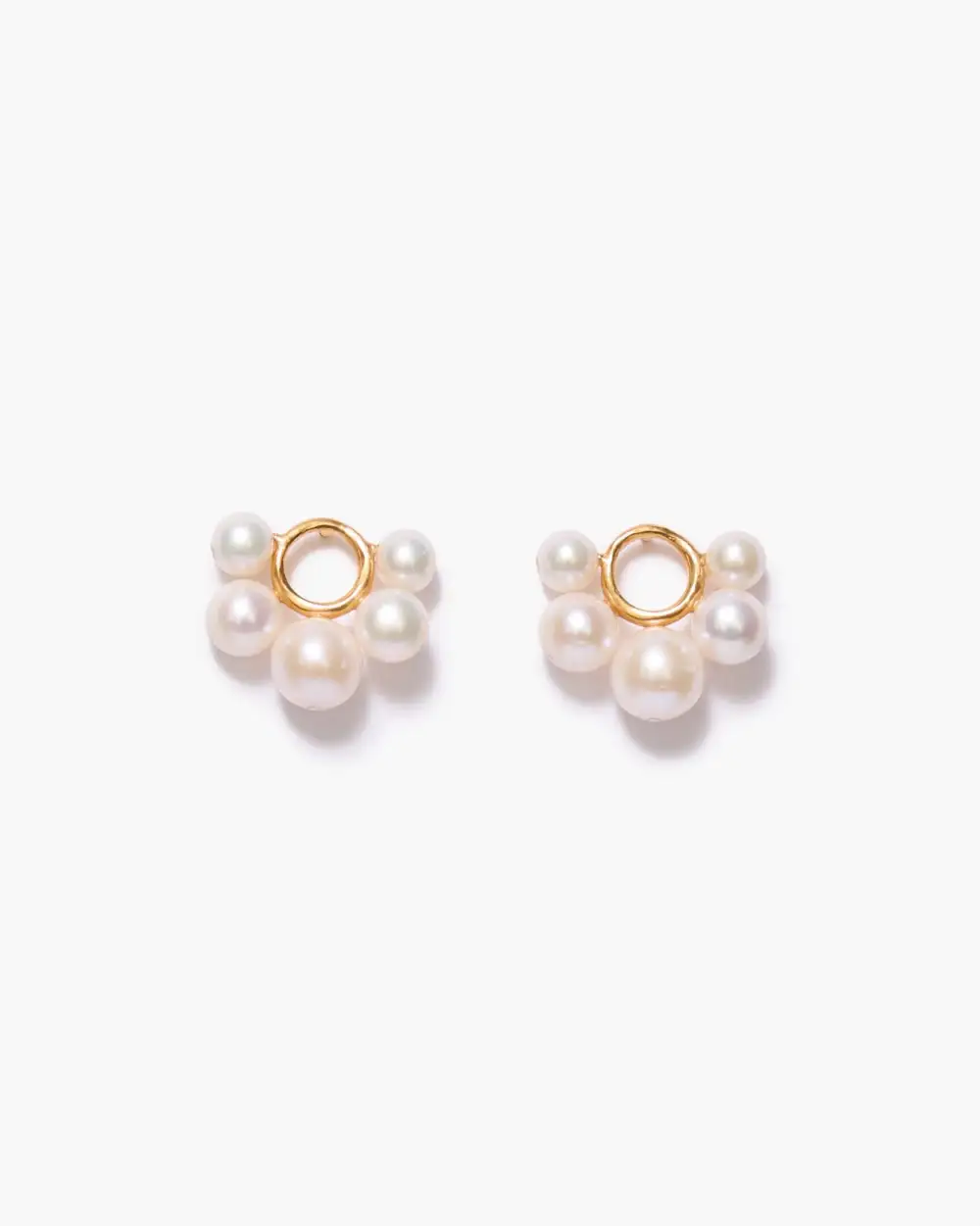 Delicate Pearl Statement Earrings