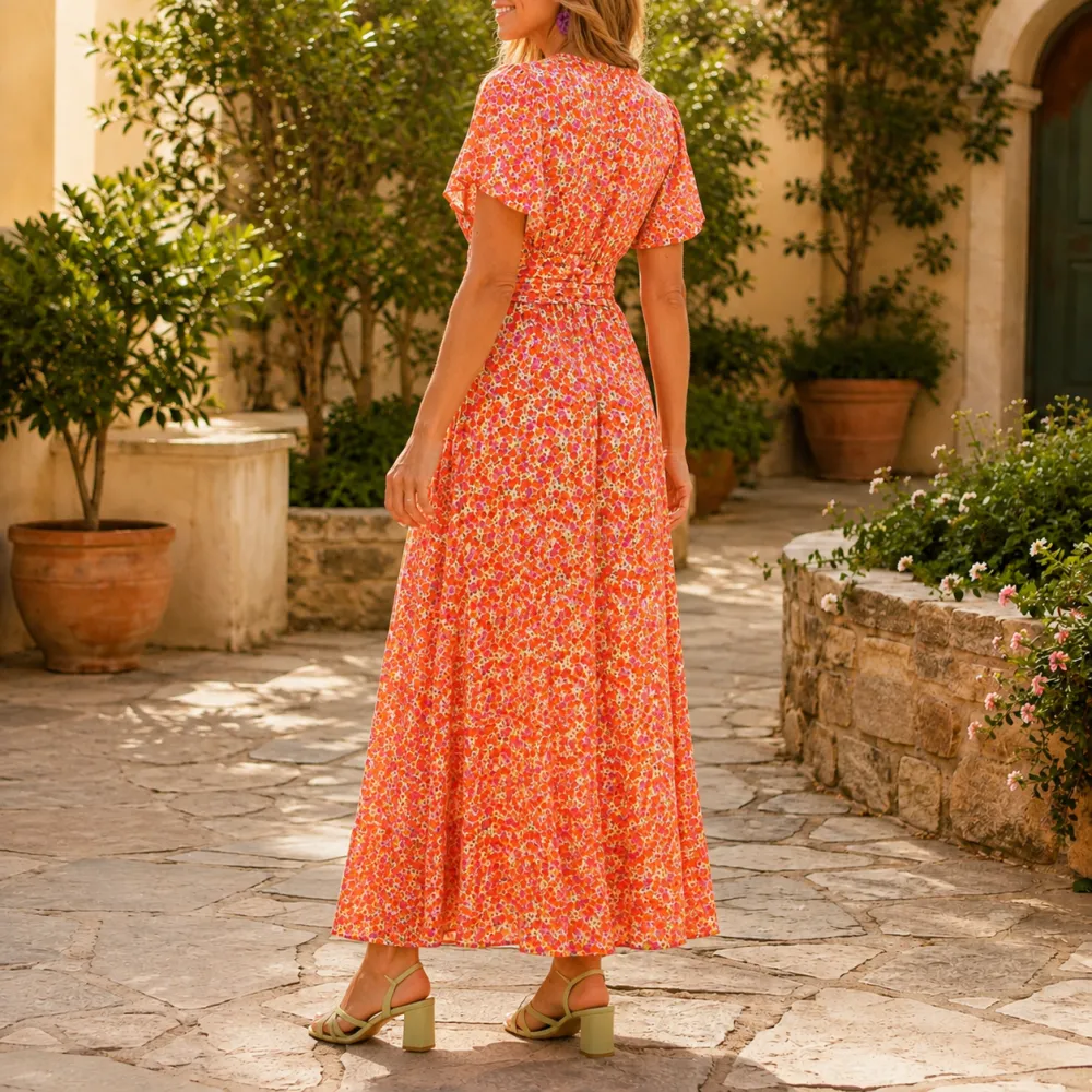 Refined Refined Women's Ruched Maxi Dress