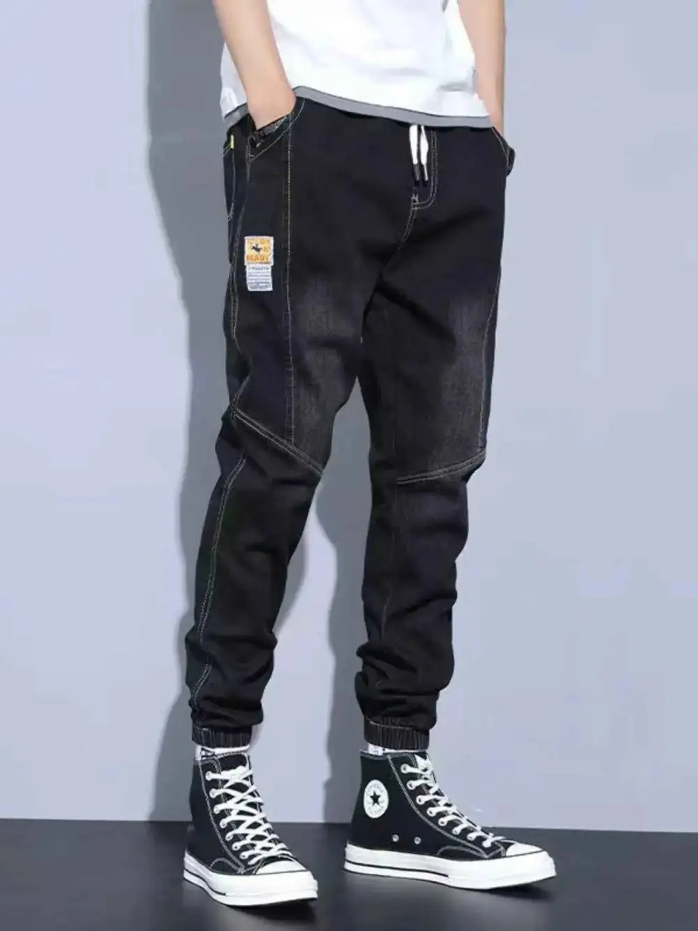 Slim Fit Wash Jeans