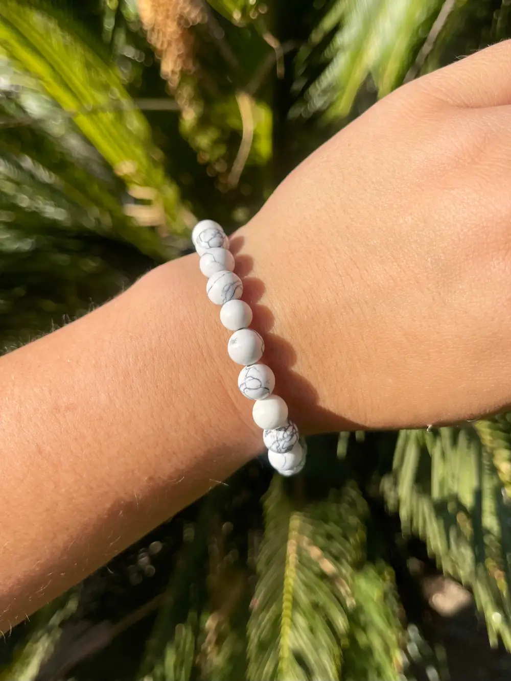 Howlite Gemstone Bracelet