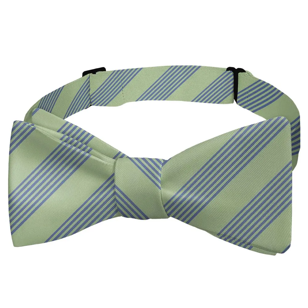 Lincoln Stripe Motif Bow Tie