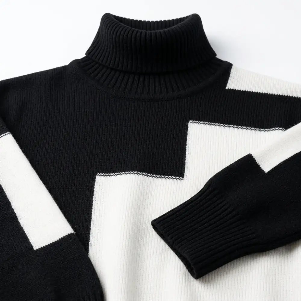 Knit Turtleneck Sweater