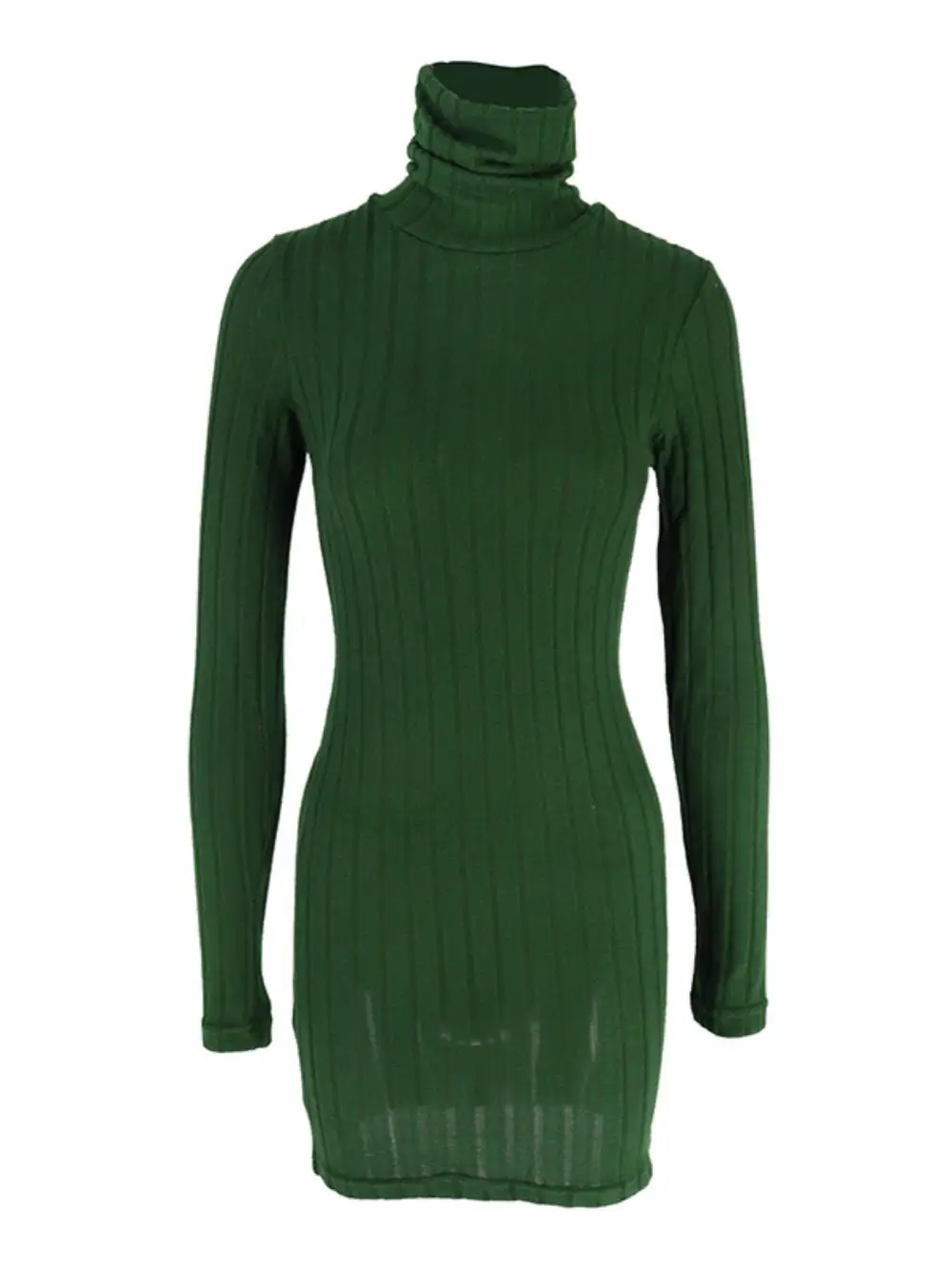 Ribbed Mini Dress
