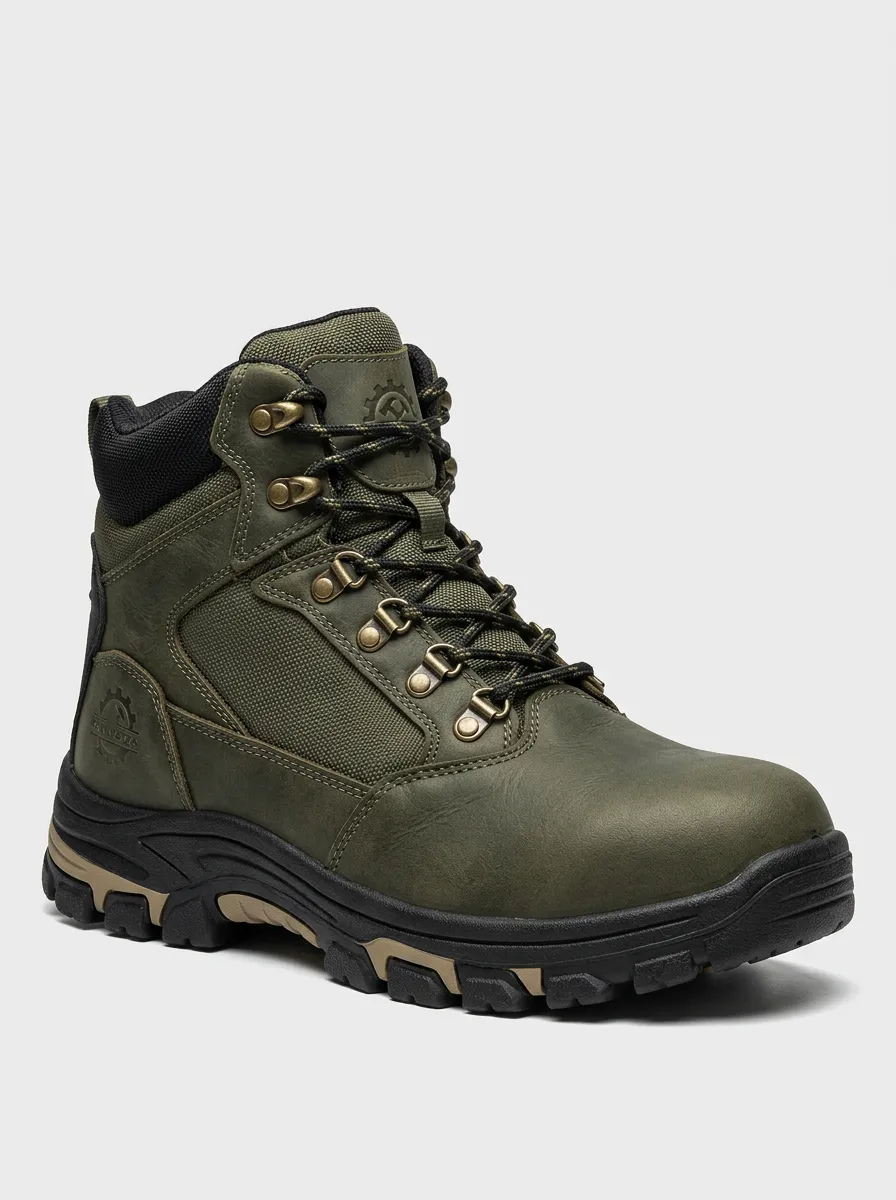 Smart Casual Look Men' Waterproof Work Boots