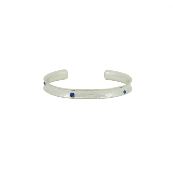 Scattered Crystal Cuff Bracelet