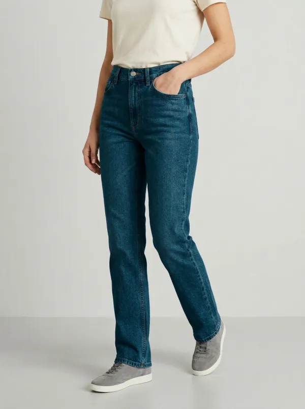 High-Rise Denim Jeans