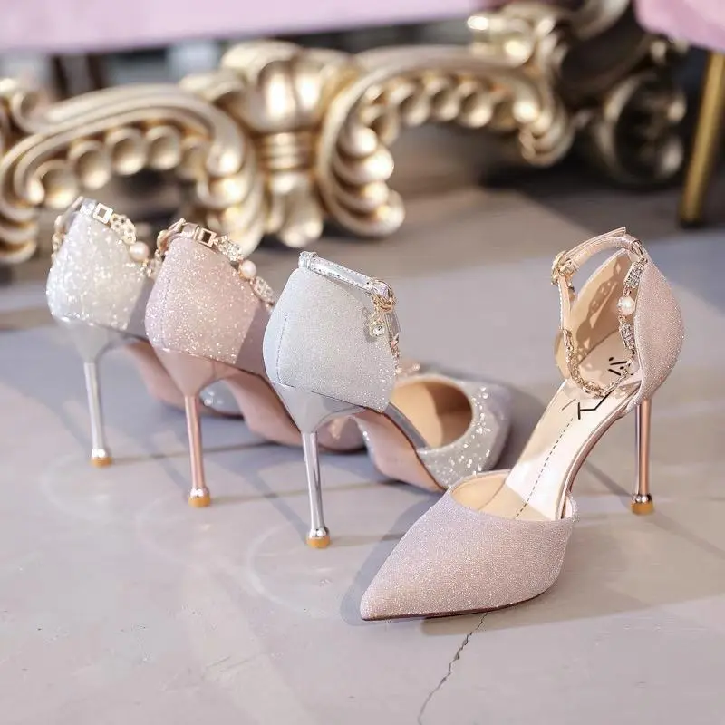 Clean Line Stiletto Sandals