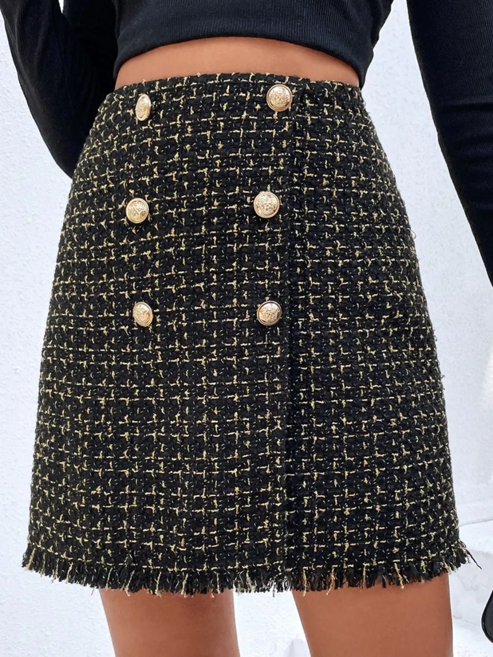 Everyday Fringed Skirt