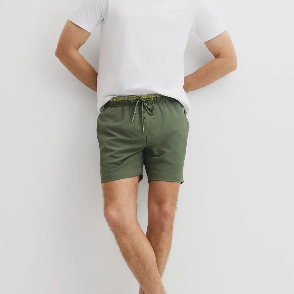 Men's Detailed Classic Shorts