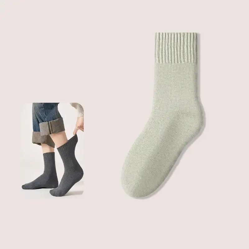 Cozy Thermal Terry Crew Socks