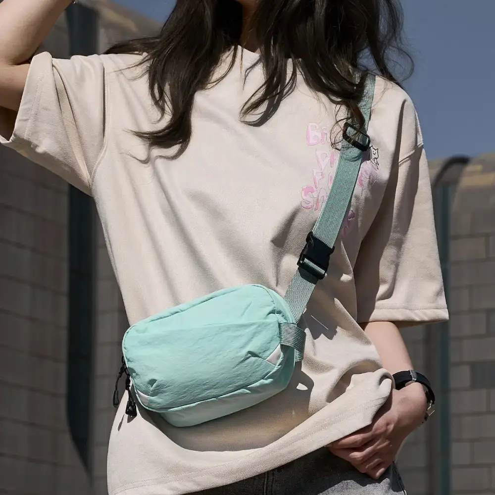 Sporty Mint Green Everywhere Belt Bag