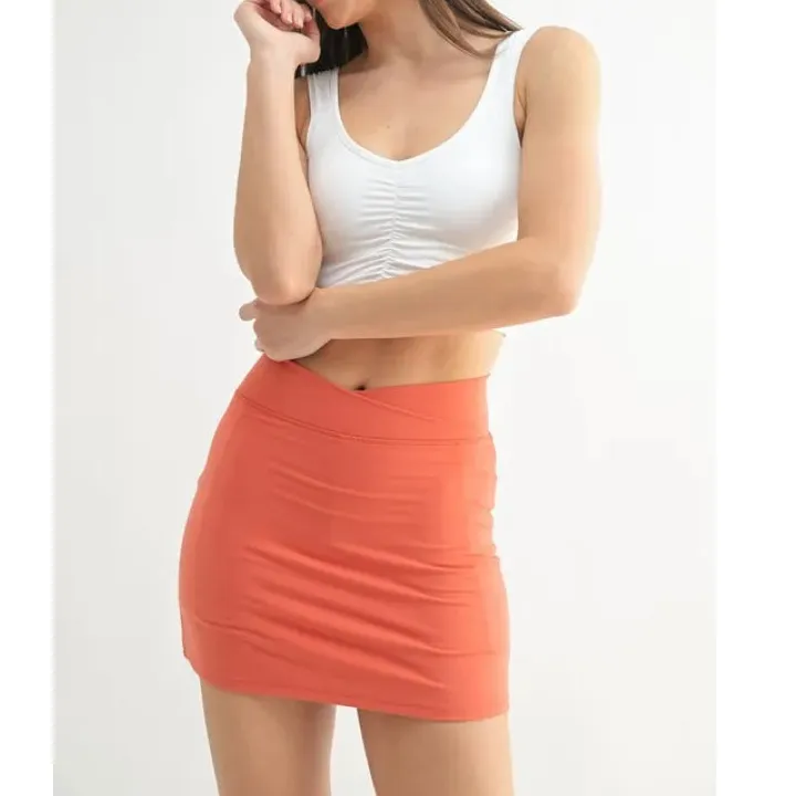 Ruched Front Active Tank