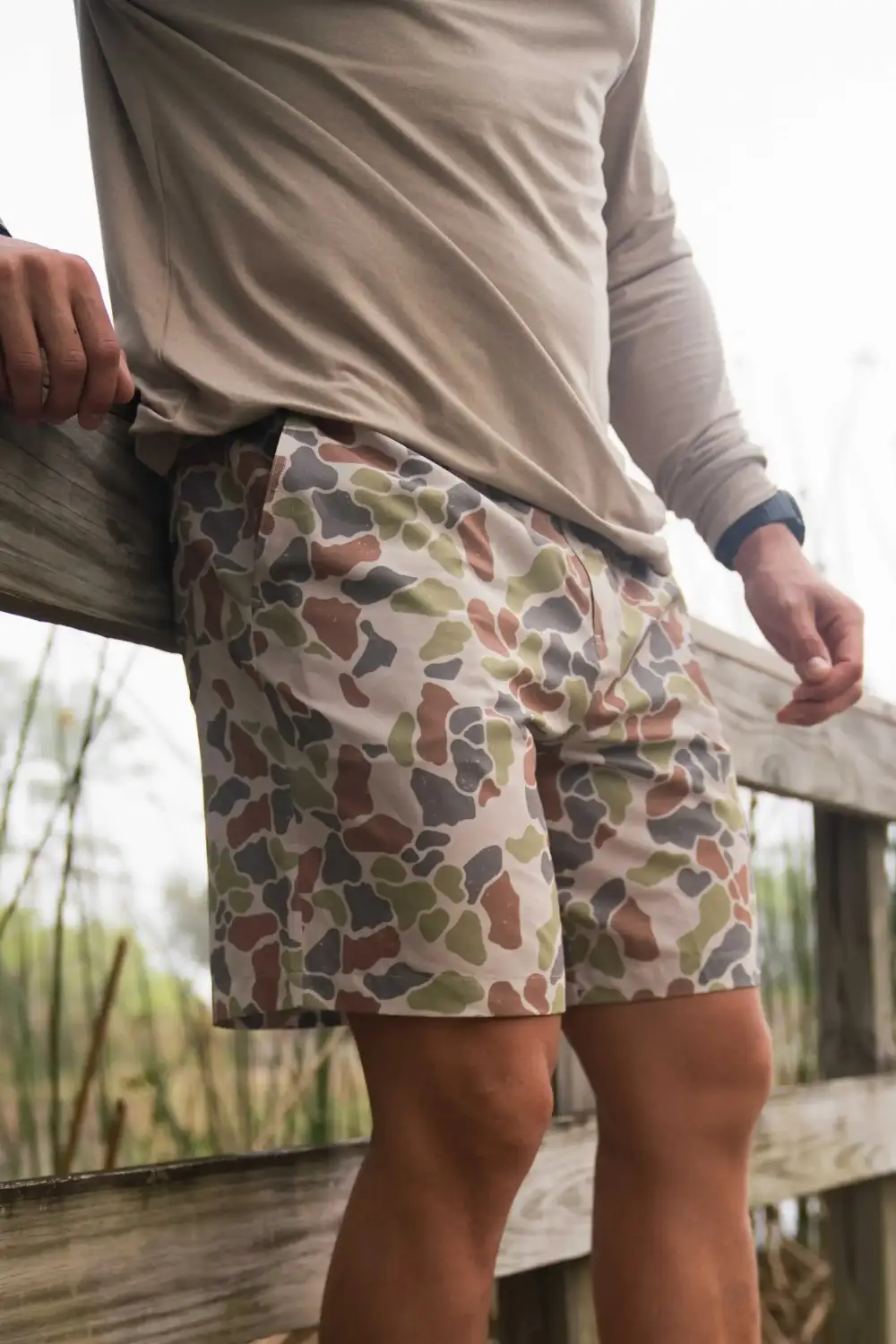 Camo Performance Men's Casual Shorts