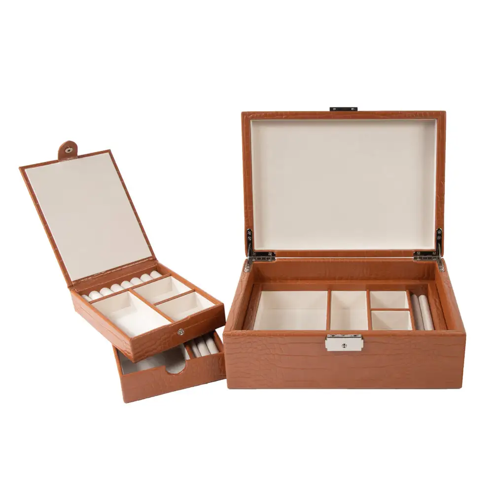 Jewelry Box with Travel Tray