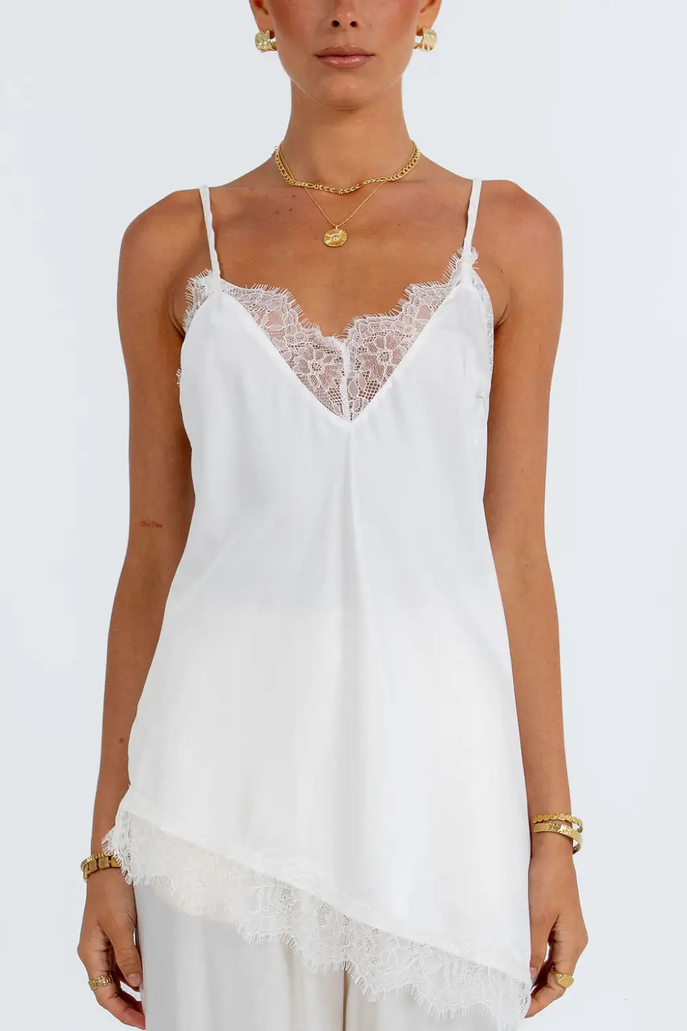 Lace Detail Tank Top