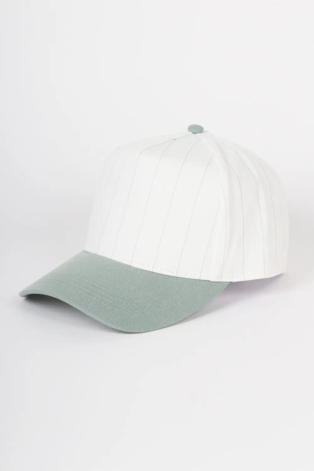 Pinstripe Two Tone Five Panel Panel Baseball Cap