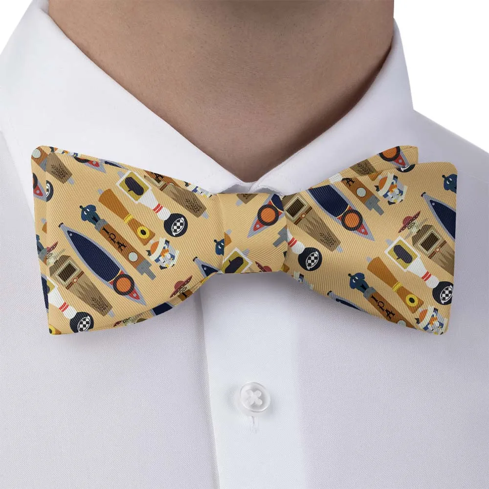 Tap Beer Pattern Bow Tie