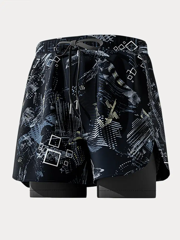 Printed Quick Dry Boardshorts