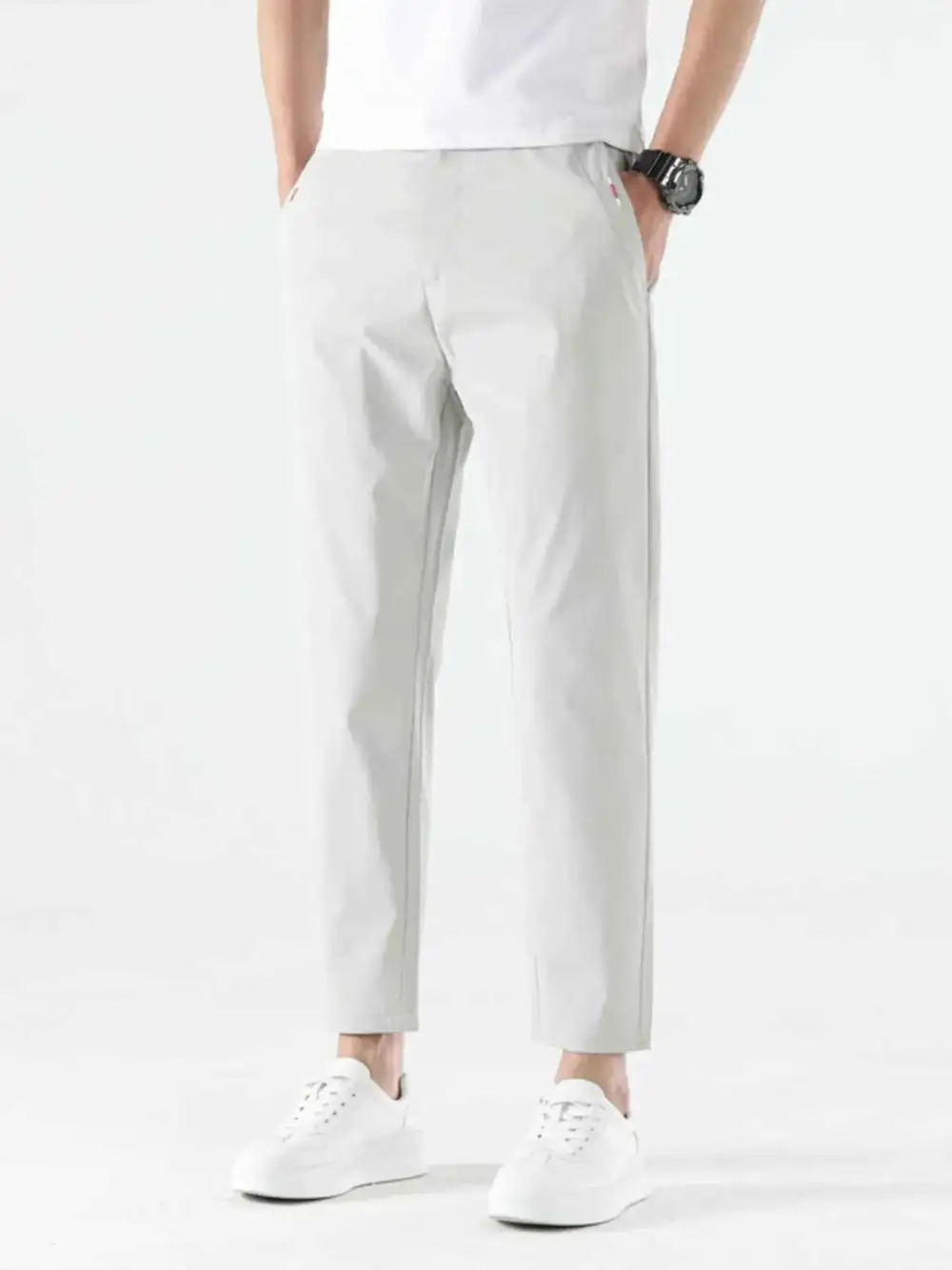 Straight Leg Casual Pants