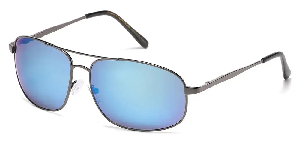 Refined Mirrored Oval Sunglasses