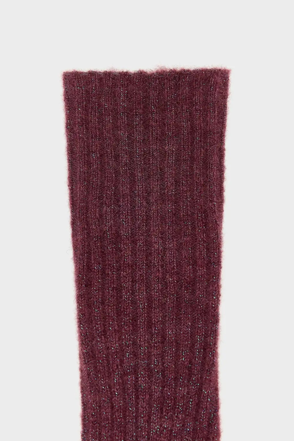 Everyday Ribbed Crew Shimmer Casual Socks