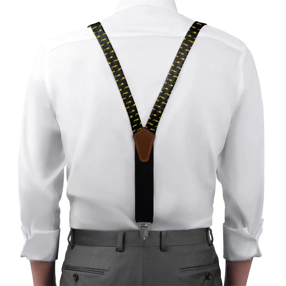 Army Aviation Theme Suspenders