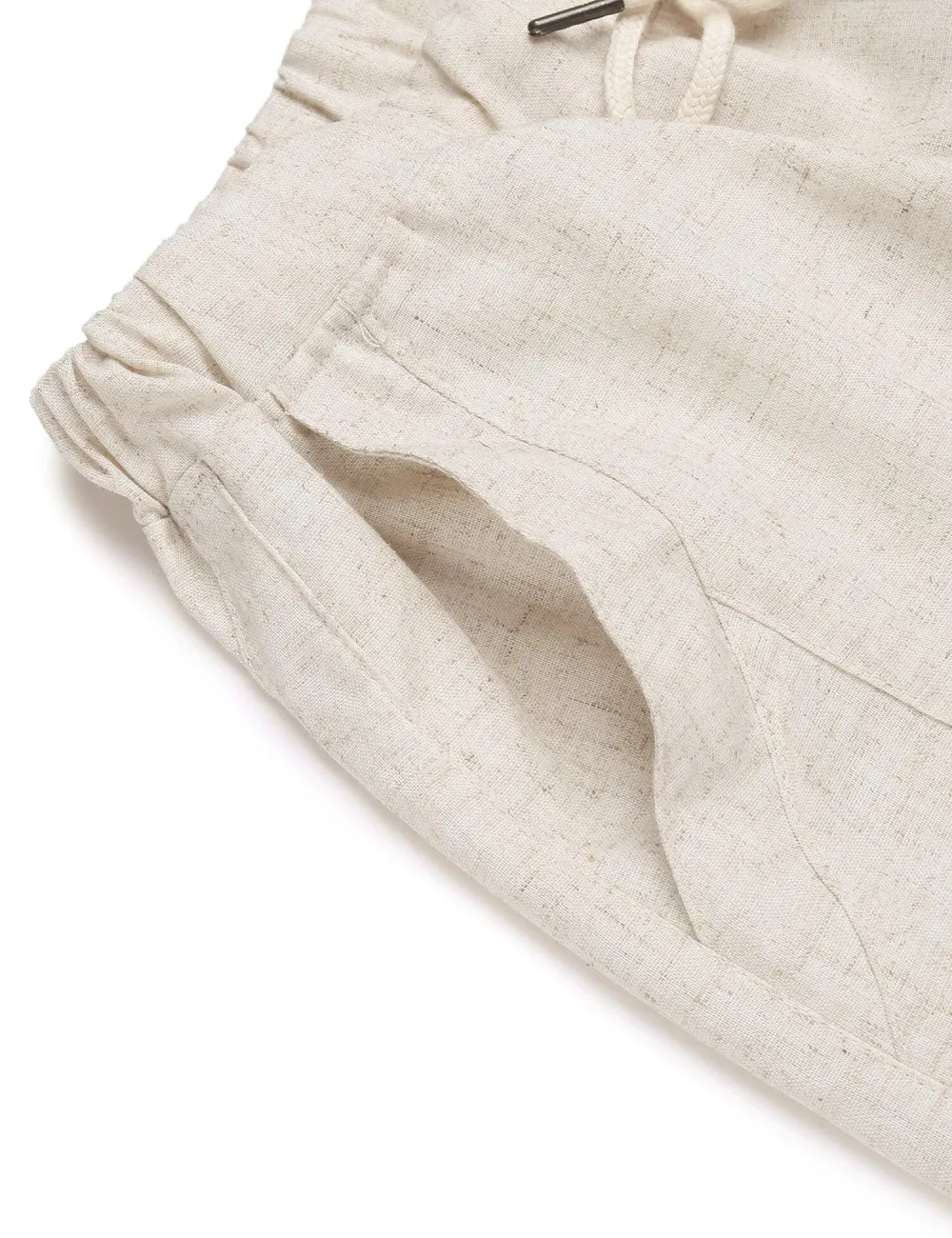 Workwear Drawstring Waist Pants