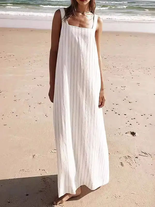 Square Neck Maxi Dress