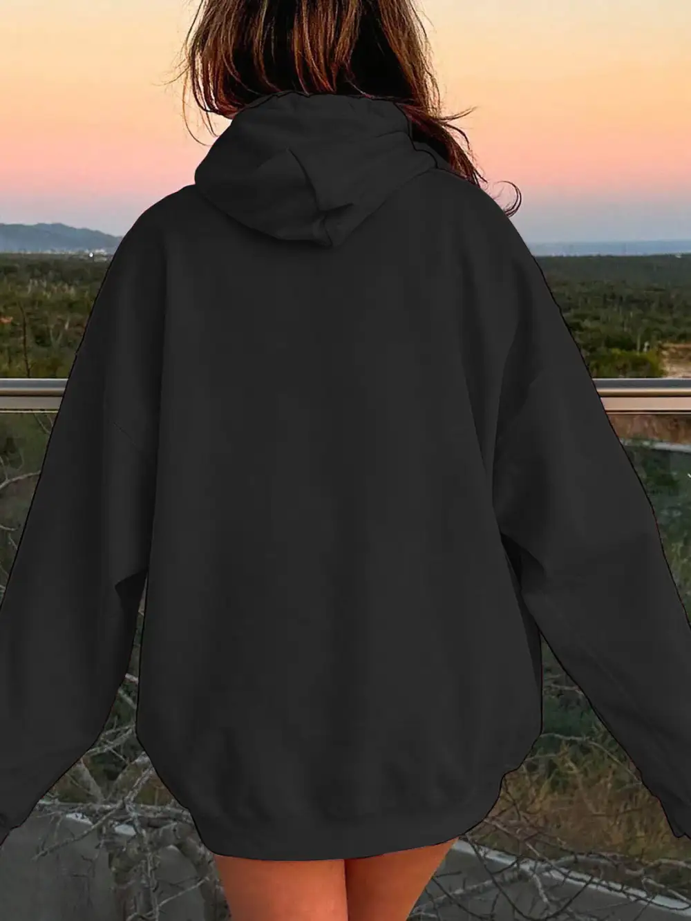 Refined Drawstring Pocketed Hoodie