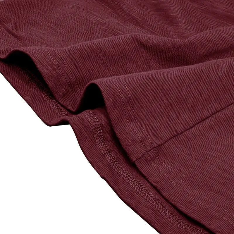 Long-Sleeve Henley Shirt