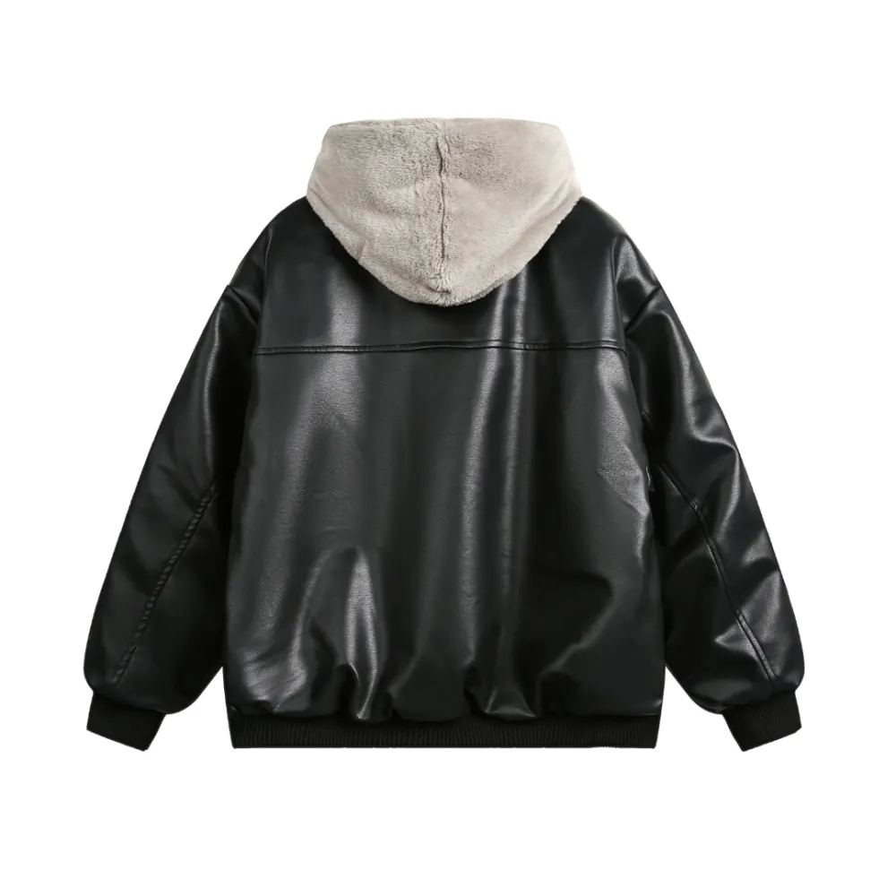 Two Layer Leather Jacket