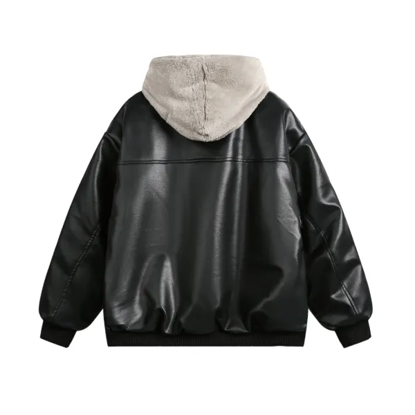 Two Layer Leather Jacket