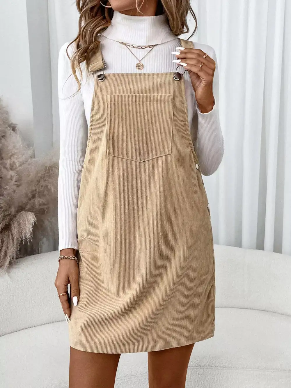 Wearable Corduroy Jumpsuit
