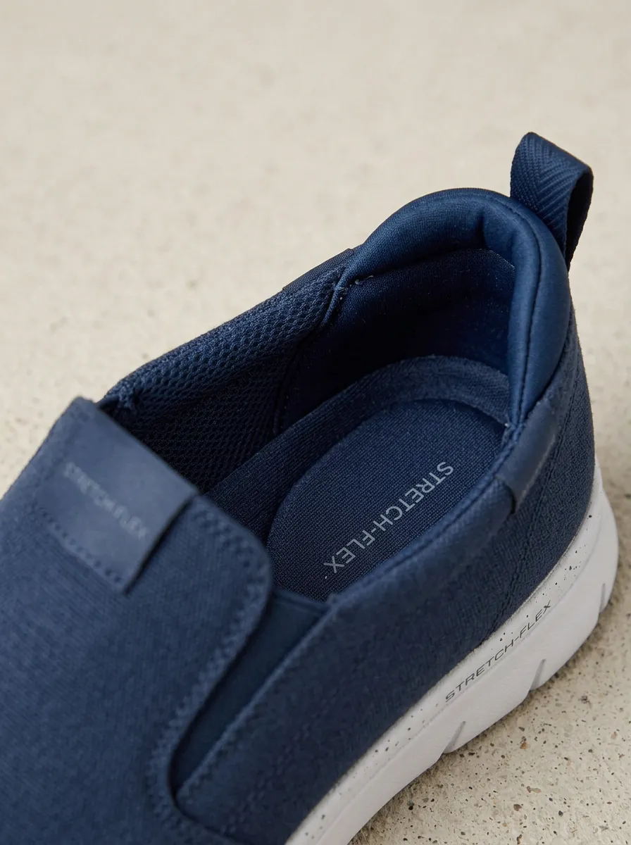 Streetwear Graphic Lifestyle Look Men's Stretch Canvas Shoes