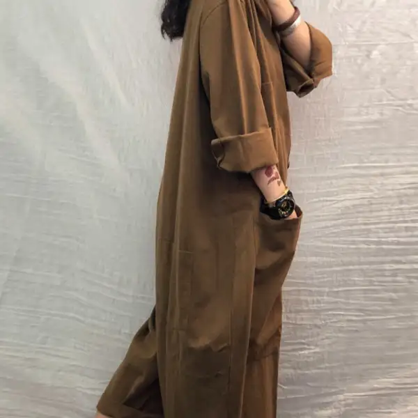 Relaxed Comfort Loose-Fit Jumpsuit