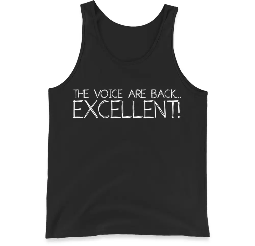 Playful Soft Phrase Casual Tank Top