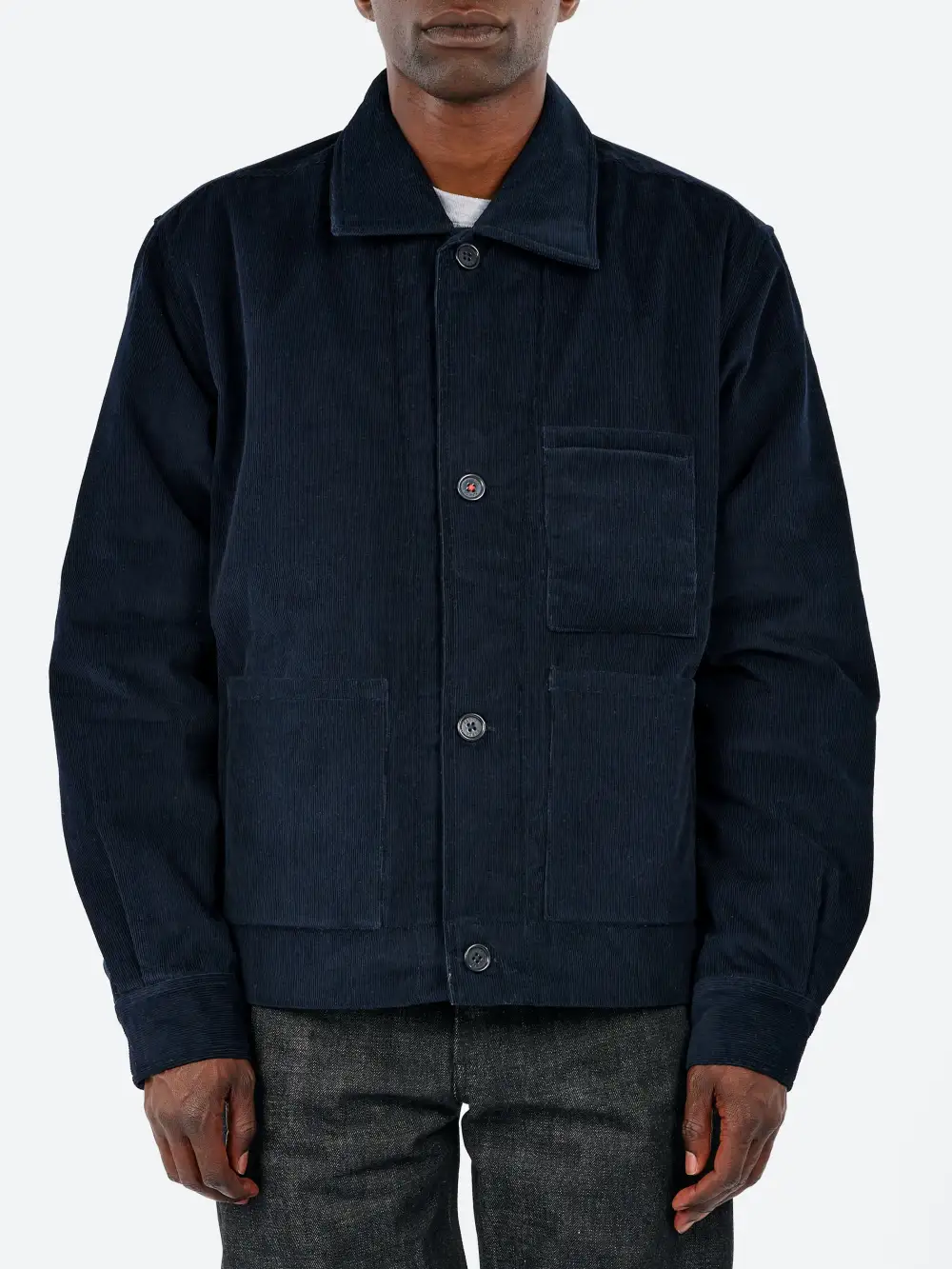 Men's Patch Pocket Quilted Jacket