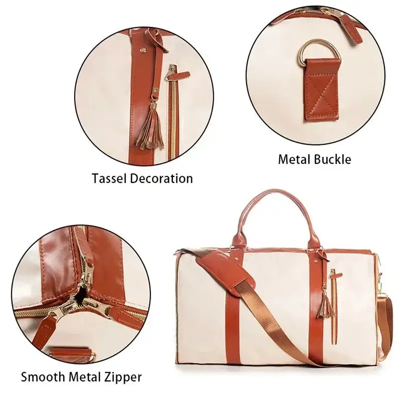 Pleated Travel Bag