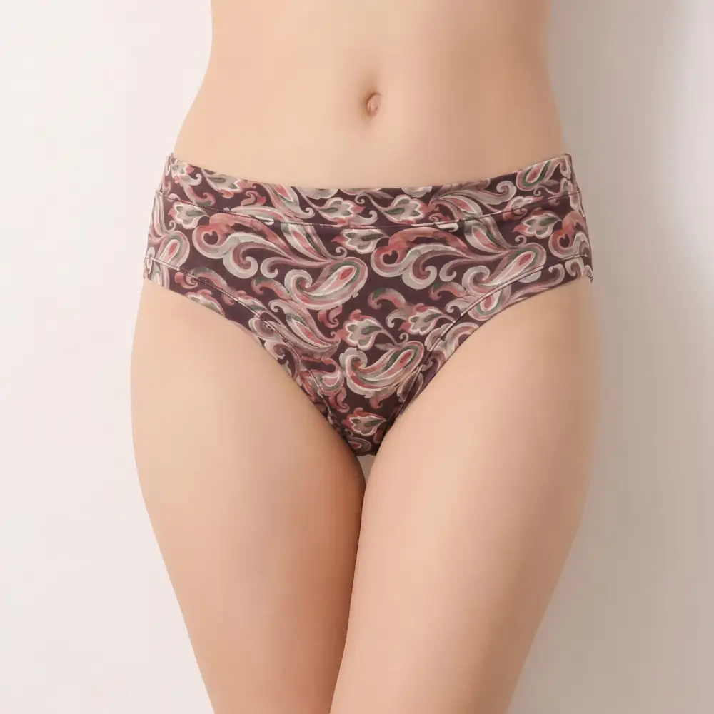 Printed Low-Rise Modal Panty