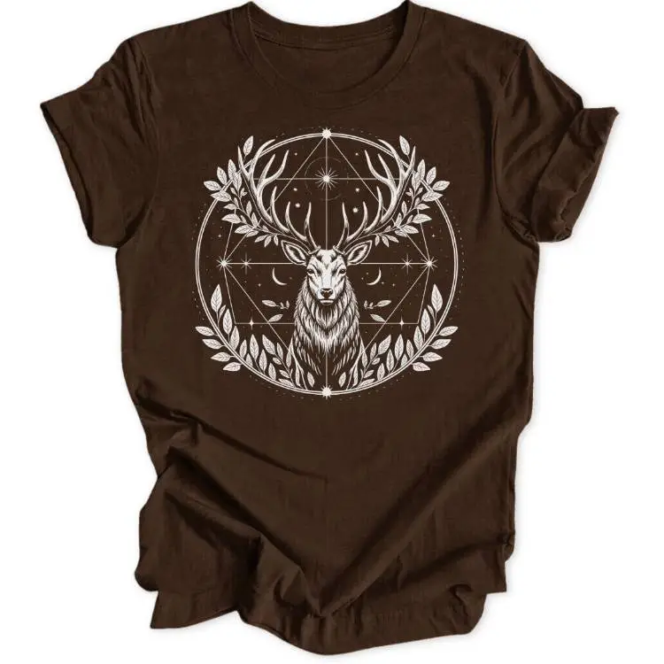 Deer Mandala Unisex T-Shirt
