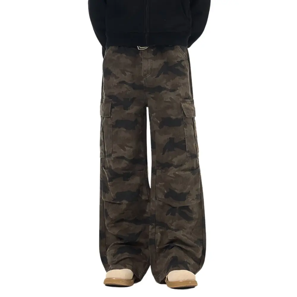 Modern Relaxed Cargo Denim Jeans