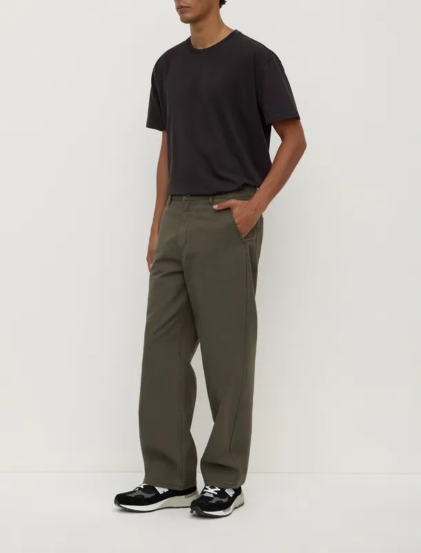 Moss Cotton Carpenter Pants