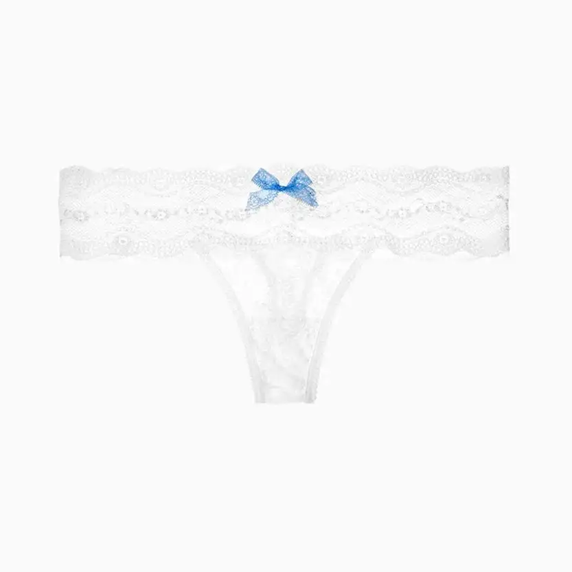 Women's High Cut Seamless Cotton Gusset Stretch Lace Cotton Second Skin Soft Fabric Supportive Fit Tanga Panty