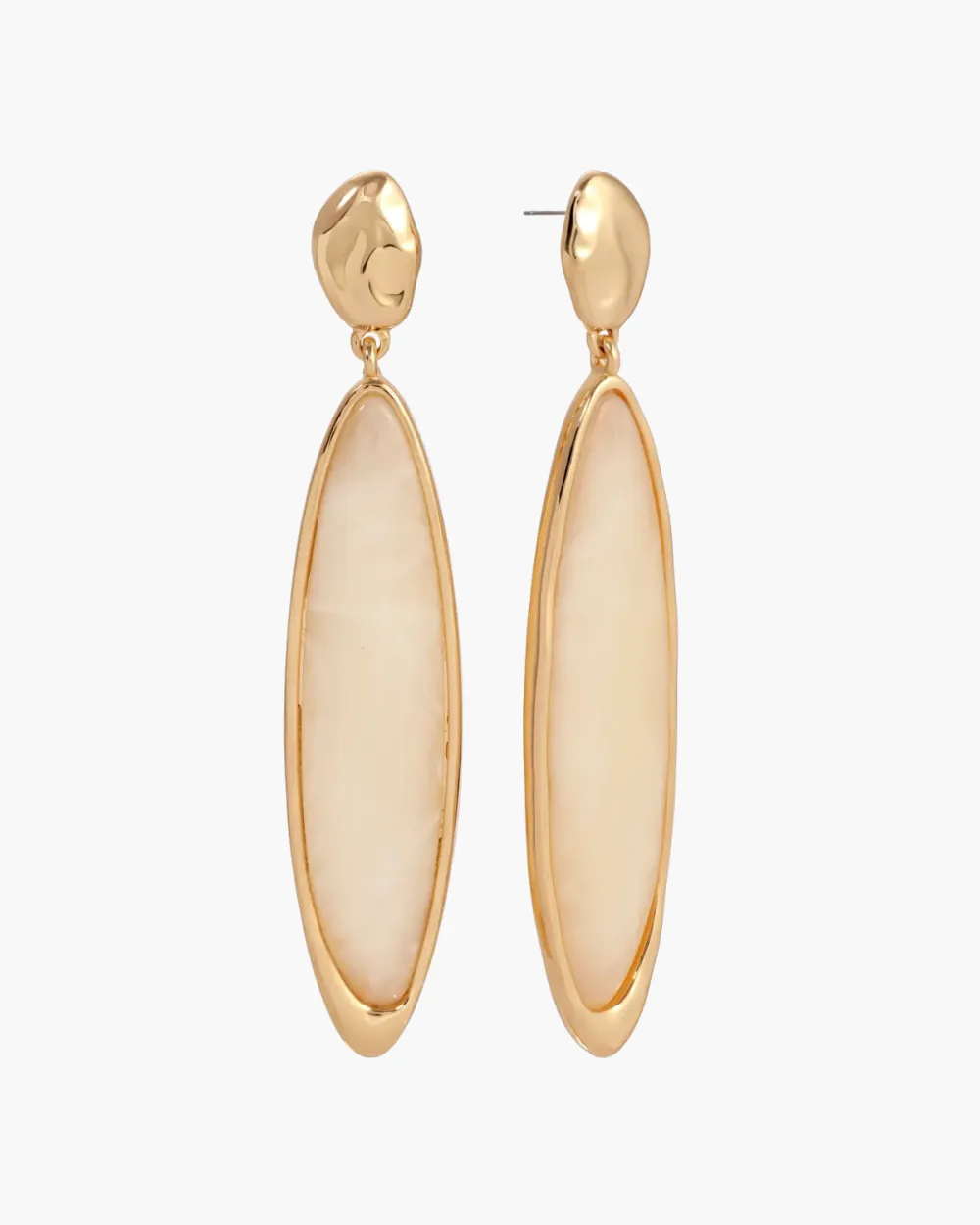 Elongated Drop Earrings