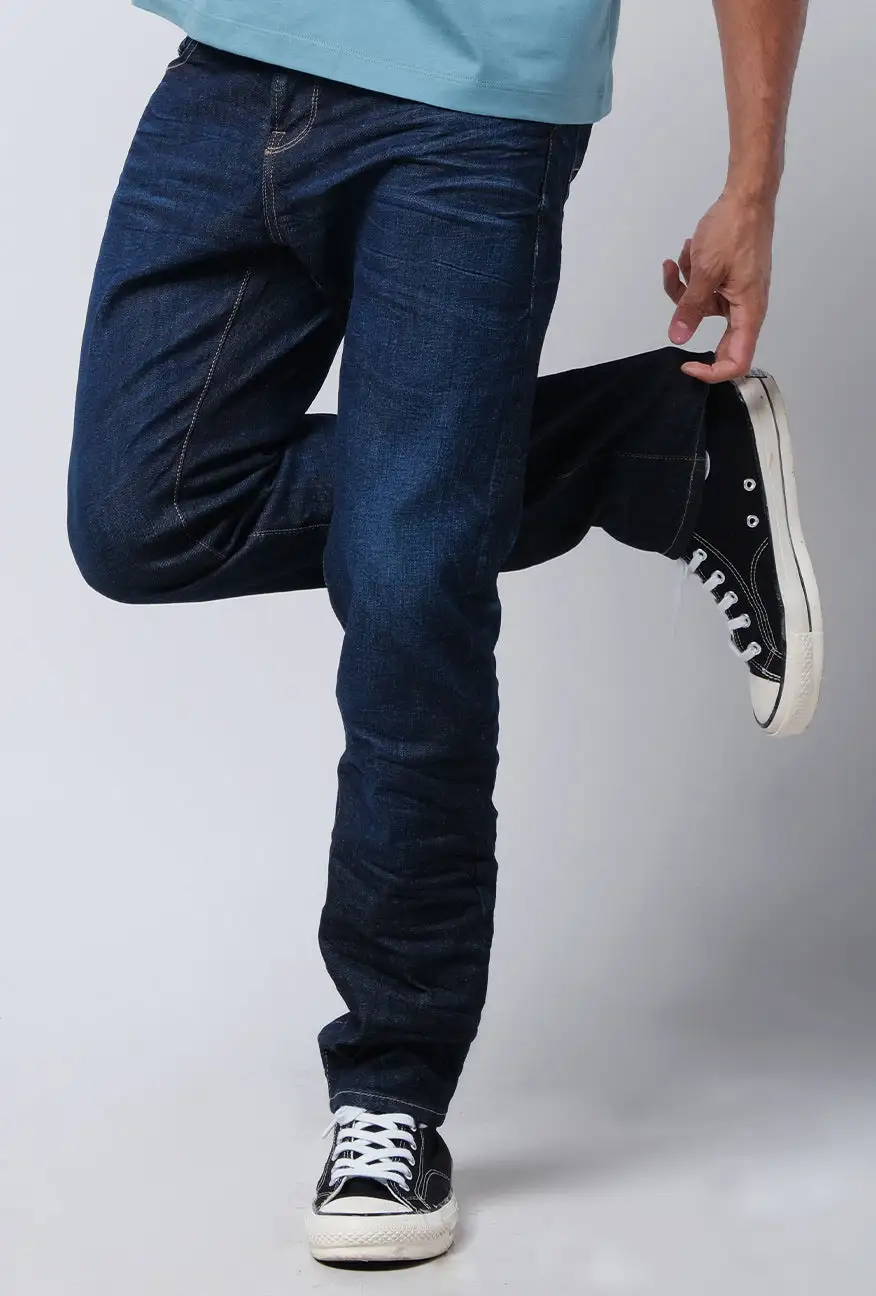 Men's Versatile Slim Fit Denim Pants