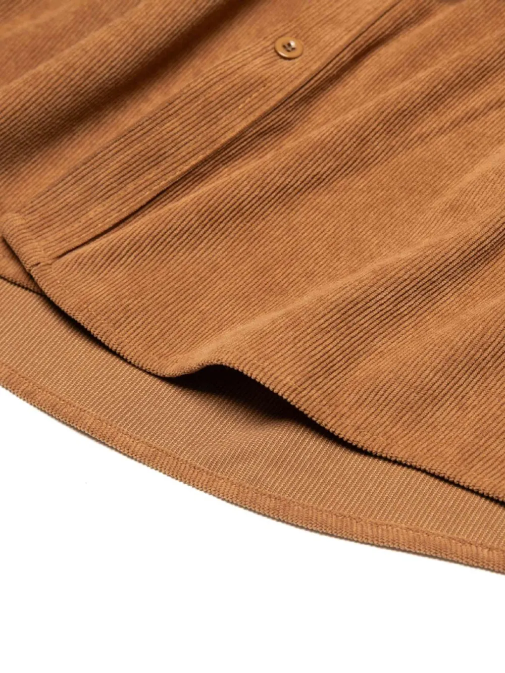 Structured Corduroy Double Pocket Shirt