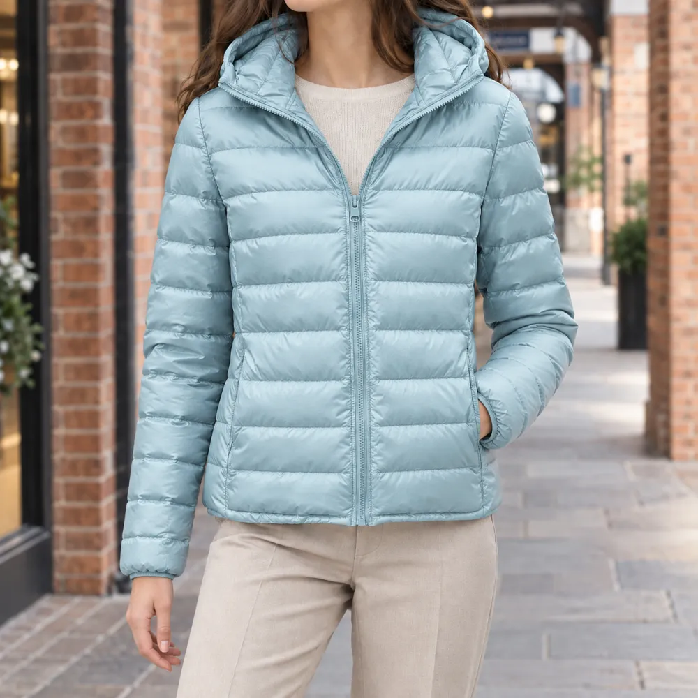Hooded Quilted Jacket