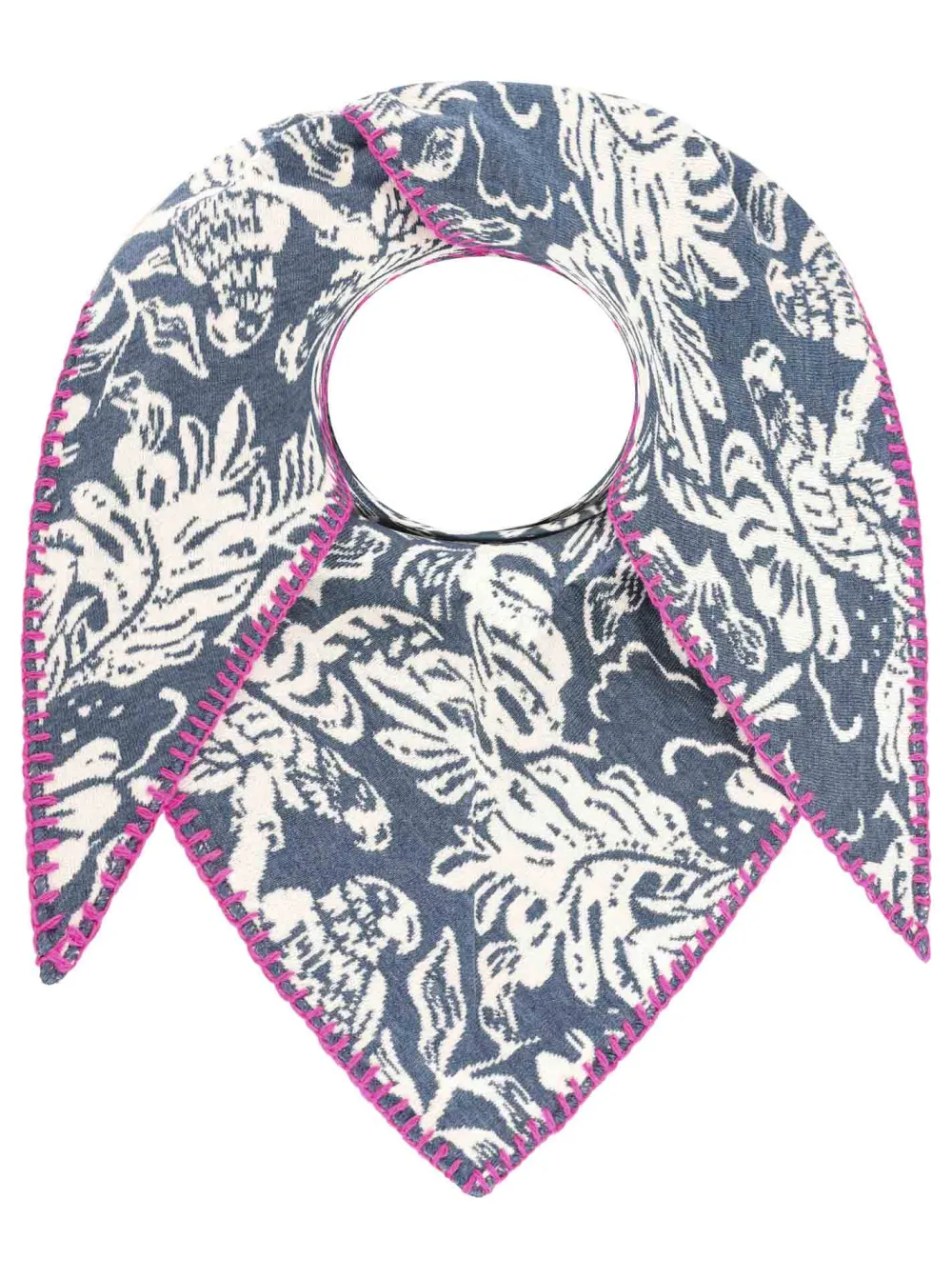 Textured Cashmere Cotton Wool Fashion Scarf