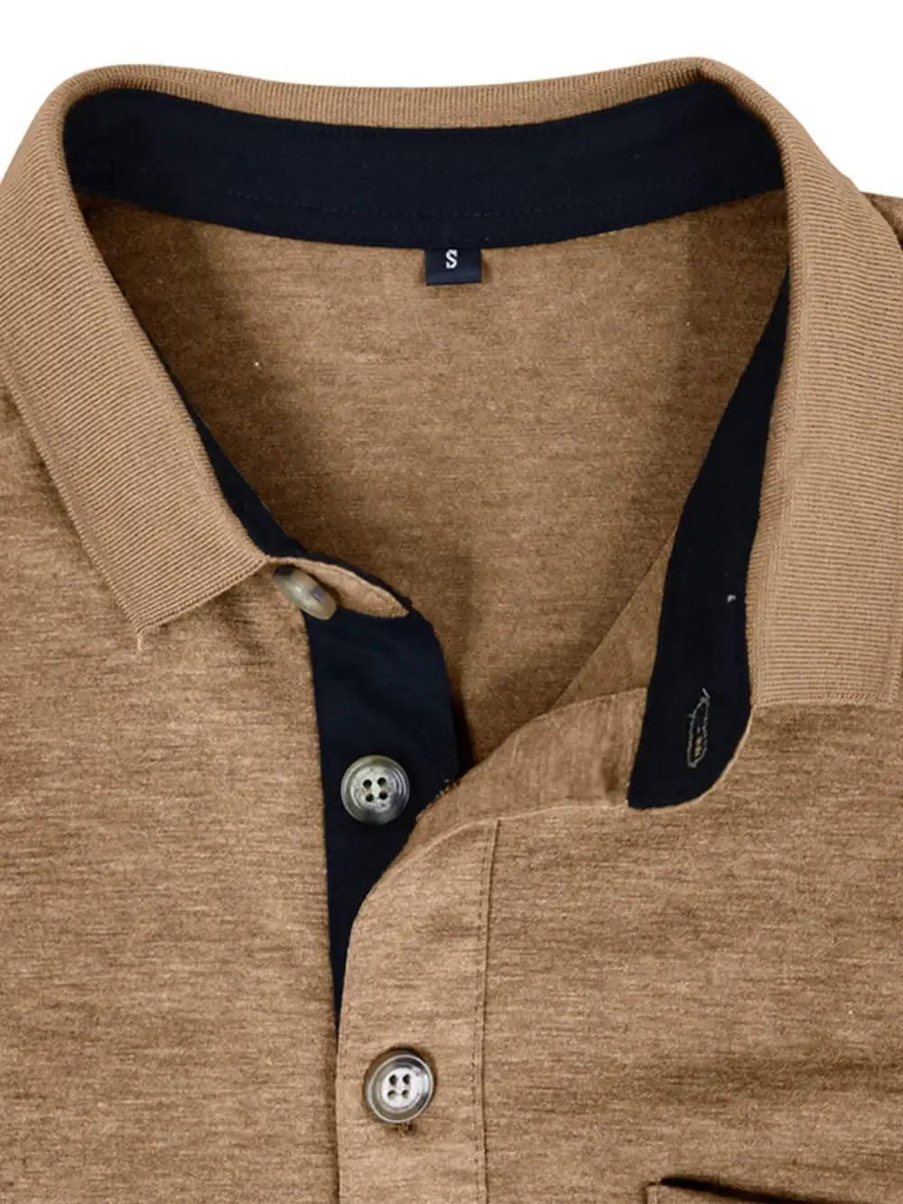 Everyday Pocket Detail Collared Polo Shirt